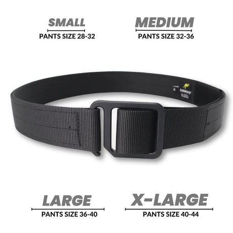 Holstery BLT/MR - BKBKMD Mod Belt Black - Medium - 32" - 36" Waist or Large 36" - 40" Waist - BLT/MR-BKBKMD - Holstery - Trade Counter Direct