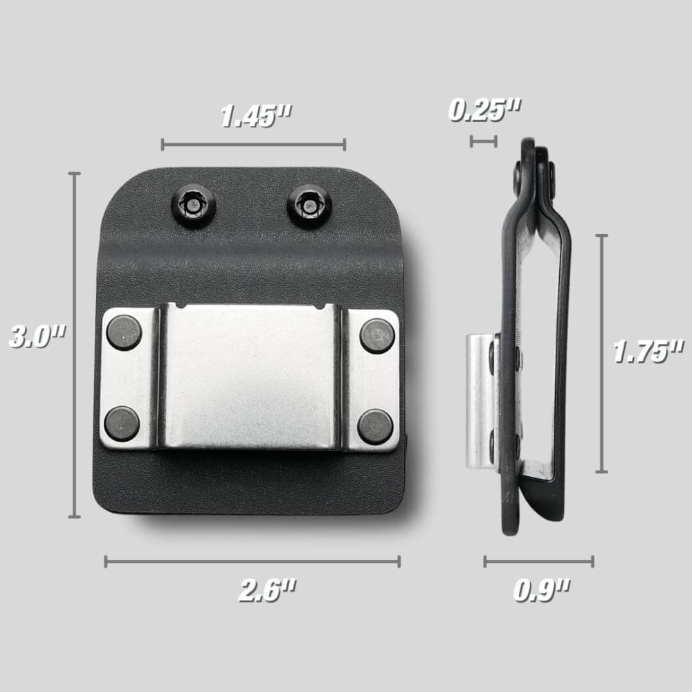 Holstery DriverMaster V2 - Clip - On Tool Holder for Drills, Impact Drivers and Nailers - HLSTR - DRIVER - V2 - HLSTR-DRIVER-V2 - Holstery - Trade Counter Direct
