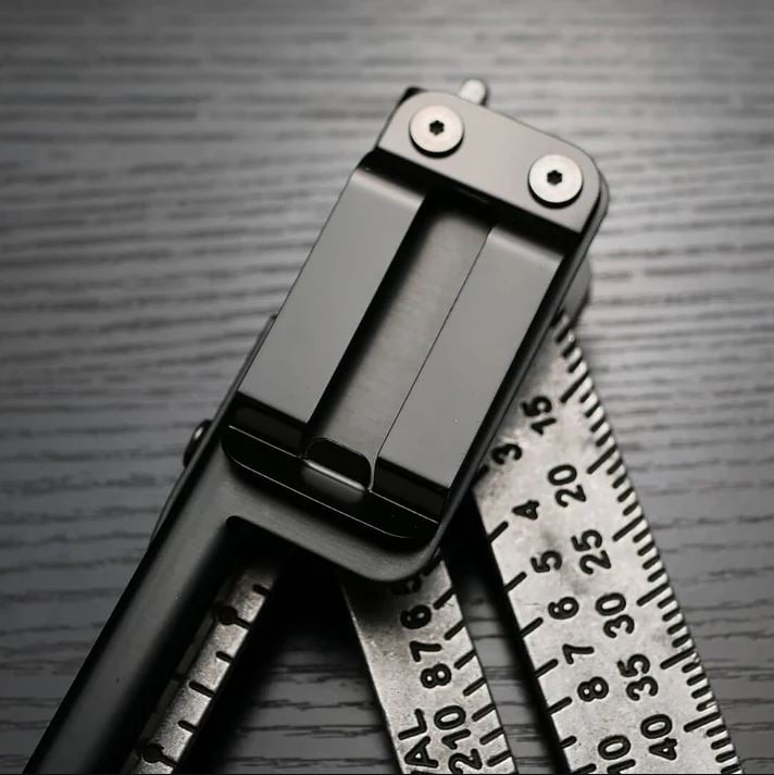 Holstery HLSTR - SQUARE - PRO SquareMaster Pro Clip - On Tactical Rafter Square Holder - HLSTR-SQUARE-PRO - Holstery - Trade Counter Direct