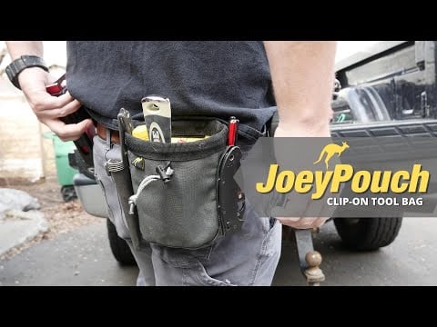 Holstery JoeyPouch Clip - On Tool Pouch for Tools and Hardware - JM - 13VD - D61J - JM-13VD-D61J - Holstery - Trade Counter Direct