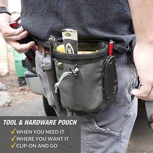 Holstery JoeyPouch Clip - On Tool Pouch for Tools and Hardware - JM - 13VD - D61J - JM-13VD-D61J - Holstery - Trade Counter Direct