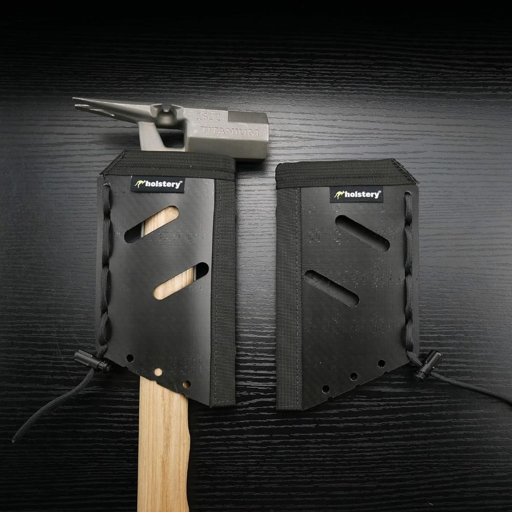 Holstery Jolly Roger Clip - On Hammer and Tool Holster - Left hand Side - HLSTR/JOLLY-L - Holstery - Trade Counter Direct