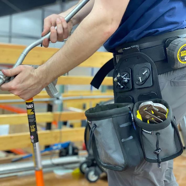 Holstery LowBoy Modular Tool Belt Panel - Single or Double Wide - ACC-LOWBOY-BLK-DW - Holstery - Trade Counter Direct