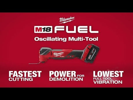 Milwaukee M18FMT-0 FUEL Oscillating Multi-Tool - Bare Unit