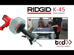 Ridgid K-45 AF-5 Drain Cleaning Machine Kit Autofeed