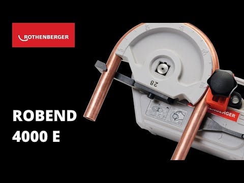 Rothenberger 1000003401 15-22-28mm Cordless Robend 4000 E - Kit