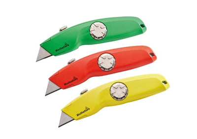 Hultafors - Hi - Vis Retractable Knife - XMS23KNIFE - XMS23KNIFE - Hultafors - Trade Counter Direct