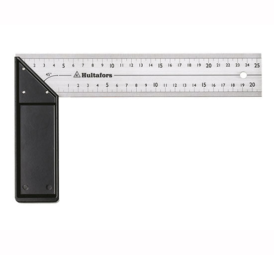 Hultafors Professional Try Square 20cm - 20cm Square - HULV20P - Hultafors - Trade Counter Direct