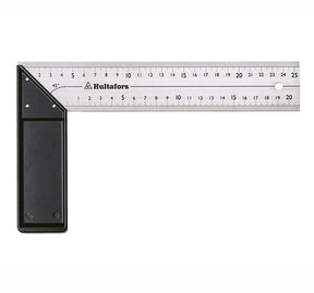 Hultafors Professional Try Square 20cm - 20cm Square - HULV20P - Hultafors - Trade Counter Direct