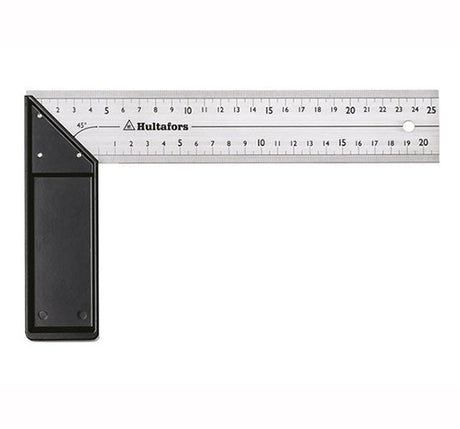 Hultafors Professional Try Square 20cm - 20cm Square - HULV20P - Hultafors - Trade Counter Direct