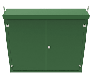 IC18 GRP Kiosk - 2000 X 1750 X 550mm - D17 - IS5046 - Mitras - Trade Counter Direct