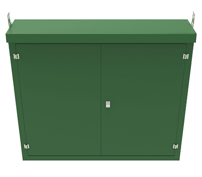 IC18 GRP Kiosk - 2000 X 1750 X 550mm - D17 - IS5046 - Mitras - Trade Counter Direct
