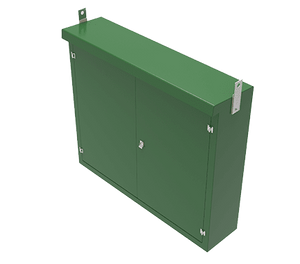 IC18 GRP Kiosk - 2000 X 1750 X 550mm - D17 - IS5046 - Mitras - Trade Counter Direct