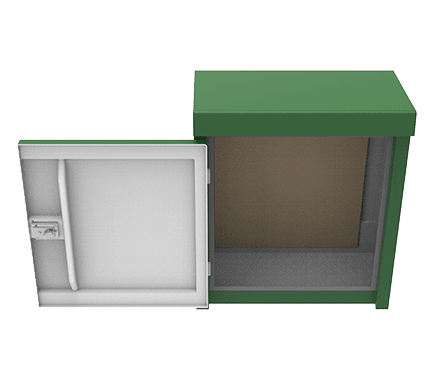 IC3 GRP Kiosk - 850 X 750 X 500mm - IC3001 - Mitras - Trade Counter Direct