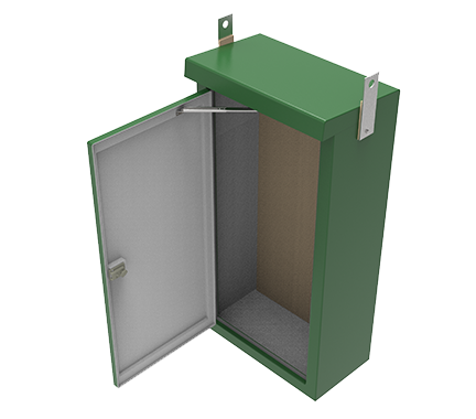IC6 GRP Kiosk - 1750 X 900 X 550mm - S17