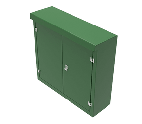 IC8 GRP Kiosk - 1250 X 1250 X 450mm - D12 - IS5042 - Mitras - Trade Counter Direct