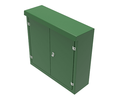 IC8 GRP Kiosk - 1250 X 1250 X 450mm - D12 - IS5042 - Mitras - Trade Counter Direct