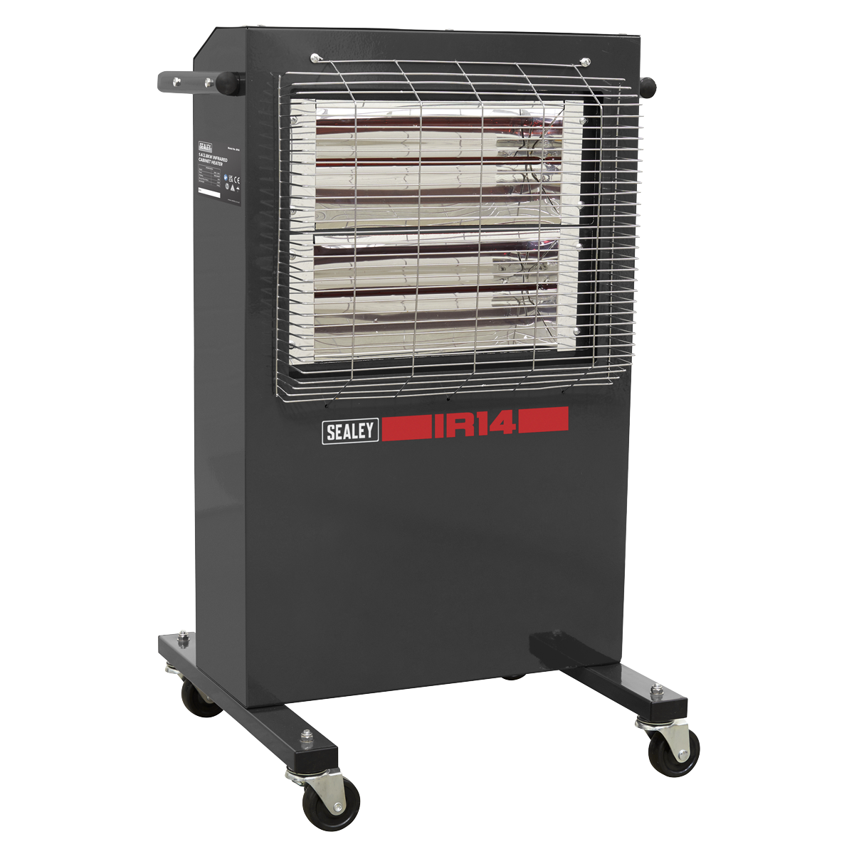 Sealey IR14 Infrared Cabinet Heater 1.4/2.8kW 230V