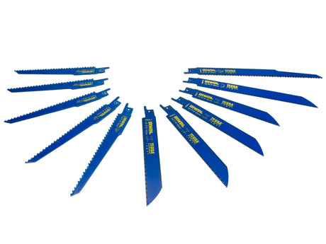 Irwin 11 Piece Recip Saw Bi - Metal Blade Set - XMS22RECIP11 - XMS22RECIP11 - Irwin - Trade Counter Direct