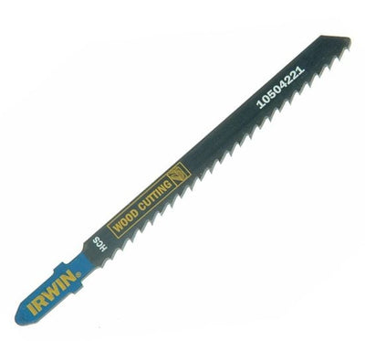 Irwin Jigsaw Blades Wood Cutting Pack of 5 T119BO - 10504227 Wood Jigsaw Blade - IRW10504227 - DeWalt Power Tools UK - Trade Counter Direct