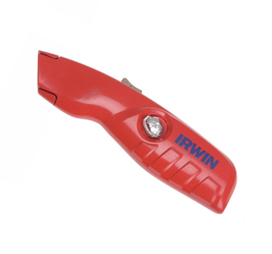 Irwin Safety Retractable Knife 10505822 - Type - IRW10505822 - Irwin - Trade Counter Direct