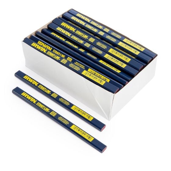 Irwin Strait - Line Carpenters Pencils - Box of 72 - STL66305 - Strait - Line - Trade Counter Direct