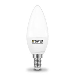 JCB 6W - 40W LED Candle SES/E14 Non - Dim Daylight Light Bulb - S10982 - JCB - Trade Counter Direct