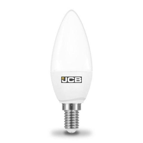 JCB 6W - 40W LED Candle SES/E14 Non - Dim Daylight Light Bulb - S10982 - JCB - Trade Counter Direct