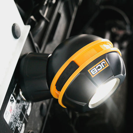 JCB Magnetic Swivel Base Work Light - JCB-WL-GLOBE - JCB Work Lights - Trade Counter Direct