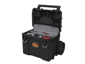 Keter Roc Pro Gear 2.0 Cart - Mobile Tool Storage with Detachable Wheelbase - KET256981 - Keter Plastics UK - Trade Counter Direct