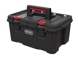 Keter Stack N Roll Tool Box - Heavy - Duty, Deep Compartment with Cross - System Tray - KETSNRTB - Keter Plastics UK - Trade Counter Direct