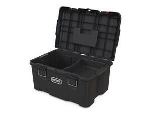 Keter Stack N Roll Tool Box - Heavy - Duty, Deep Compartment with Cross - System Tray - KETSNRTB - Keter Plastics UK - Trade Counter Direct