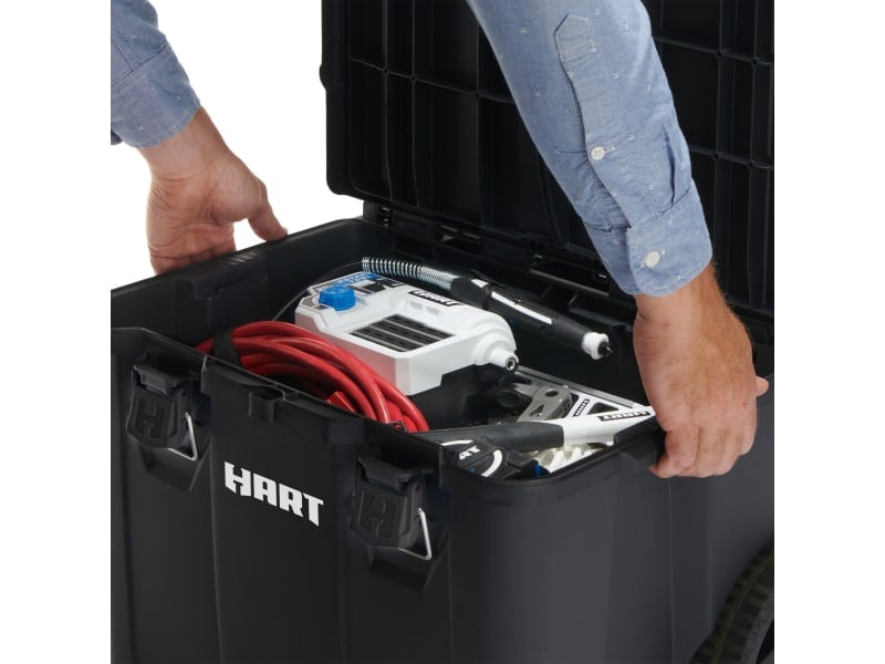 Keter Stack N Roll Cart - Durable Rolling Base with 7in Wheels for Stack N Roll System