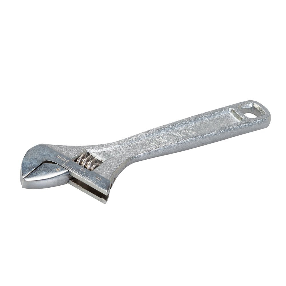King Dick Adjustable Wrench Chrome - 12" - ACW212 - TSACW212 - King Dick - Trade Counter Direct