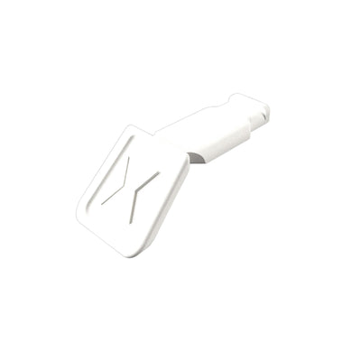 KNIPEX 00 61 10 CW ColorCode Clips White (10 Pieces), 122mm - DR-25152 - KNIPEX - Trade Counter Direct