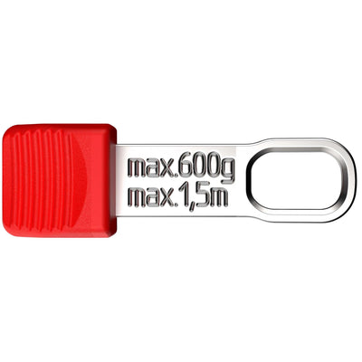 KNIPEX 00 62 10 TR TetheredTool Clips Red (10 Pieces), 30mm - DR-25154 - KNIPEX - Trade Counter Direct