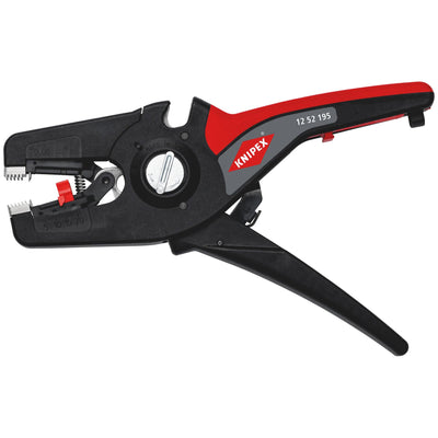 KNIPEX 12 52 195 SB PreciStrip16® Automatic Insulation Stripper, 190mm - DR-25183 - KNIPEX - Trade Counter Direct