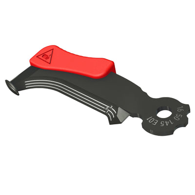 KNIPEX 16 50 145 E01 Spare blade with Glide Shoe for 16 50 145, 62mm - DR-18390 - KNIPEX - Trade Counter Direct