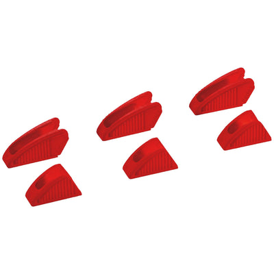 KNIPEX 86 09 180 V01 3 Pairs of Plastic Jaws For All 86 XX 180 Models (Models From 2019) - DR-07828 - KNIPEX - Trade Counter Direct
