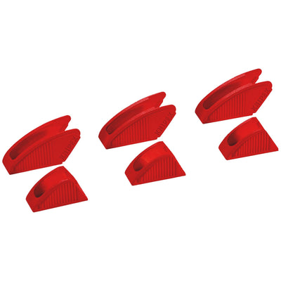 KNIPEX 86 09 300 V01 3 Pairs of Plastic Jaws For All 86 XX 300 Models (Models From 2020) - DR-07830 - KNIPEX - Trade Counter Direct
