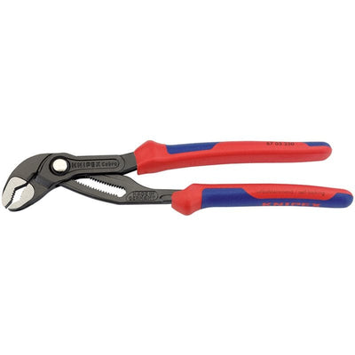 Knipex 87 02 250 SB Cobra 87 02 250SB Waterpump Pliers, 250mm - (88146) - DR-88146 - Draper - Trade Counter Direct