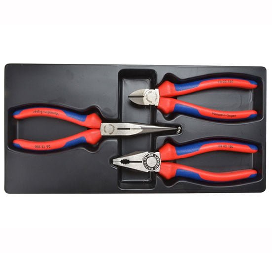 Knipex Assembly Pack - Plier Set (3) - Set of 3 - KPX002011 - Knipex - Trade Counter Direct