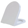 Korona SMOOTH Dee Lite D Shape Toilet Seat - MVSCPPD - MV-MVSCPPD - Mark Vitow - Trade Counter Direct