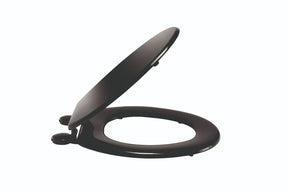 Korona Toilet Seat Moulded Wood Black - TS100B - MV-TS100B - Mark Vitow - Trade Counter Direct