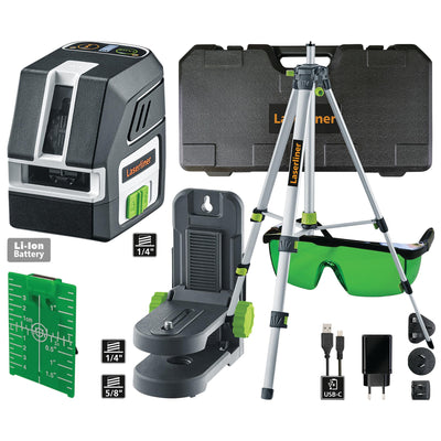 Laserliner 036.713A PocketCross-Laser 2G Set Cross-Line Laser, 150cm - DR-32162 - Laserliner - Trade Counter Direct