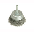 Lessmann DIY Steel Wire Cup Brush 50mm x 0.35 - Cup Shanked Brush - LES43012307 - Lessmann - Trade Counter Direct