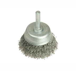 Lessmann DIY Steel Wire Cup Brush 50mm x 0.35 - Cup Shanked Brush - LES43012307 - Lessmann - Trade Counter Direct