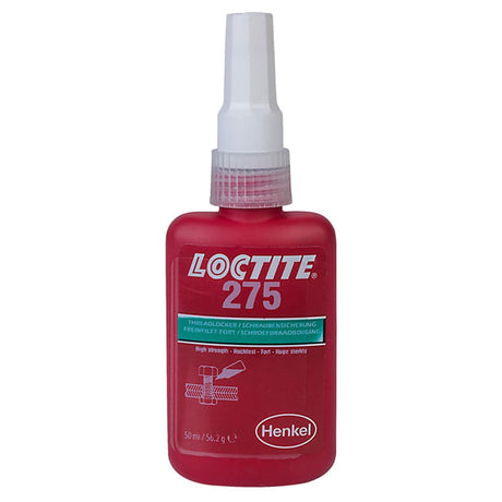 Loctite 275 High Strength High Viscosity Thixotropic - 50ml or 250ml - LOC275-50 - Loctite - Trade Counter Direct