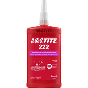 Loctite LOC142486 Loctite 222 Screwlock Controlled Torque - 250ml Bottle - LOC142486 - Loctite - Trade Counter Direct