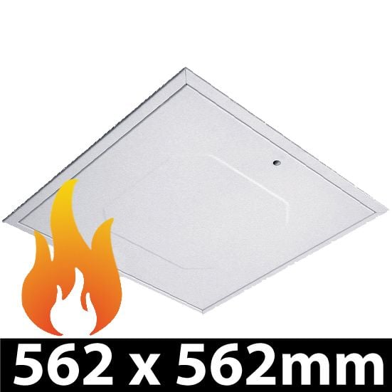 Loft Hatch 562x562 Fire Rated Access Panels - Standard Lock - Single Hatch - GL270F - GL270F - Manthorpe - Trade Counter Direct